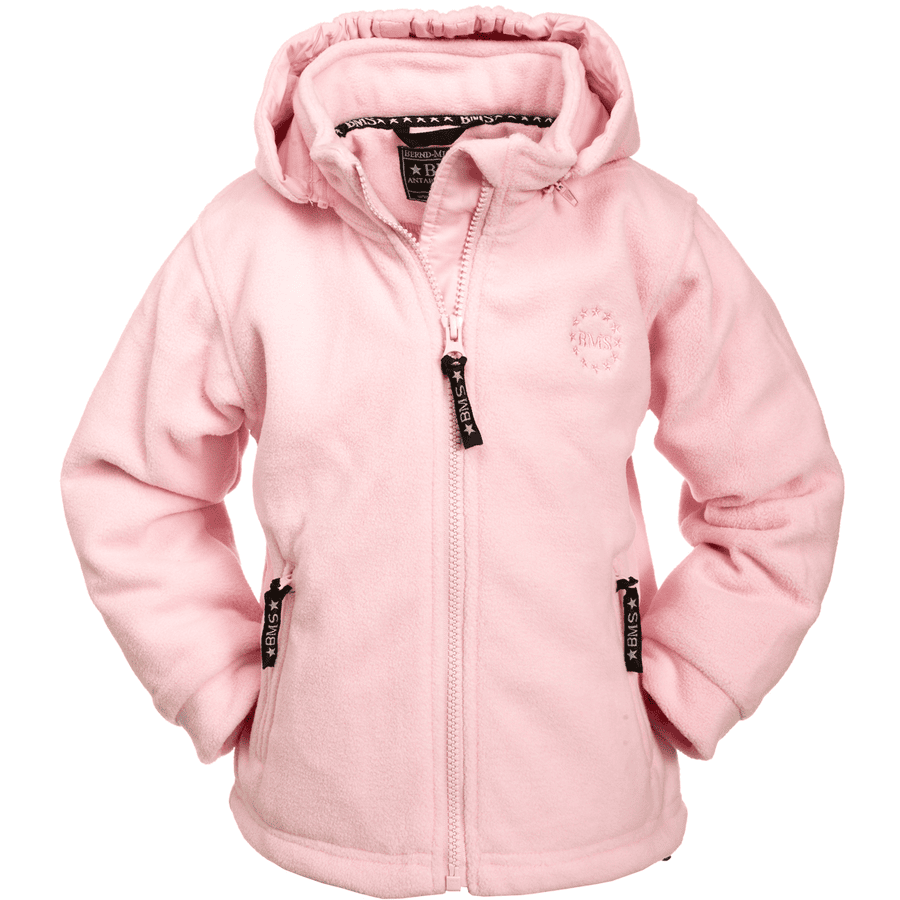 BMS Hættejakke Clima-Fleece pink