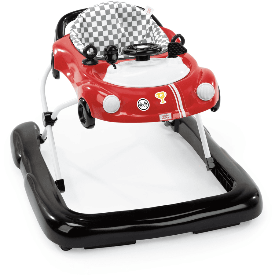 Bright Starts Little Speedster™ 3-in-1 loopstoeltje - rode raceauto