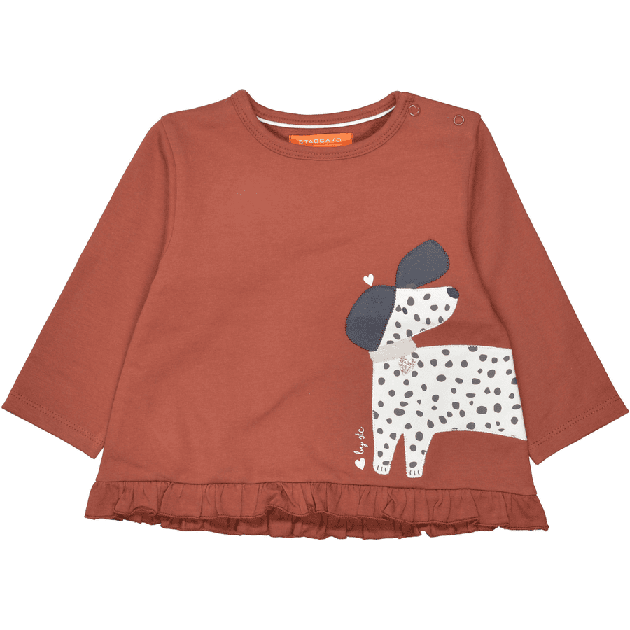  STACCATO  Tunique en sweat soft brick 