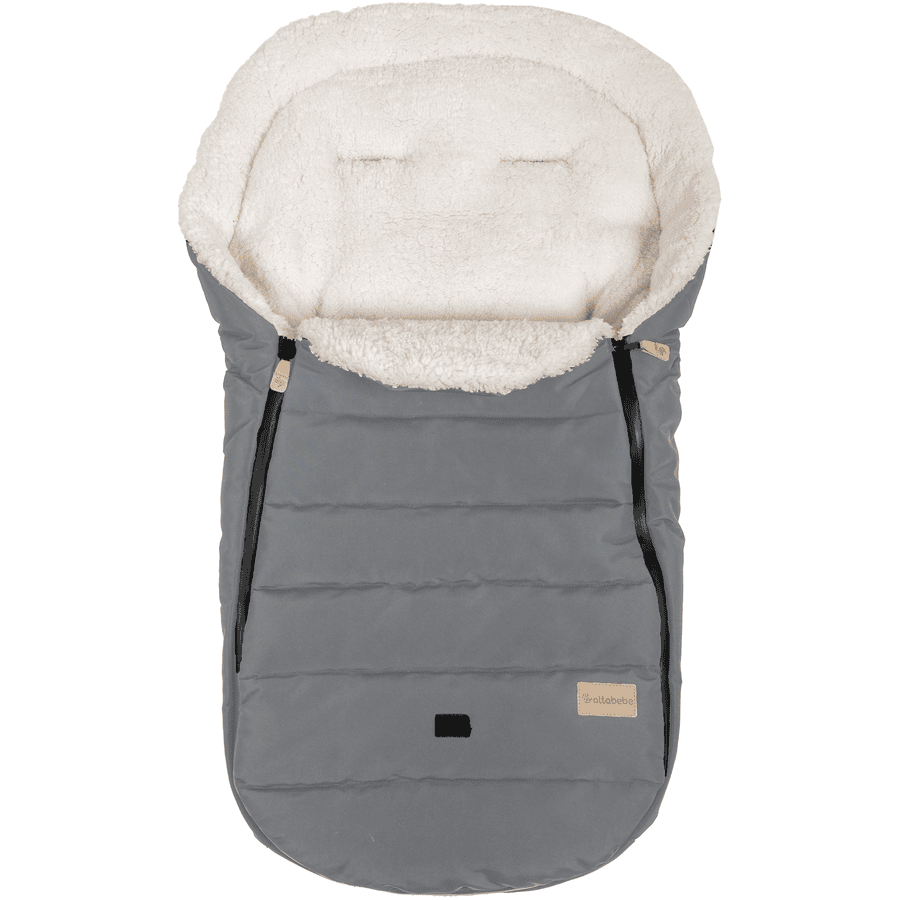 Altabebe wintervoetenzak Oslo voor kinderwagens grey-whitewash