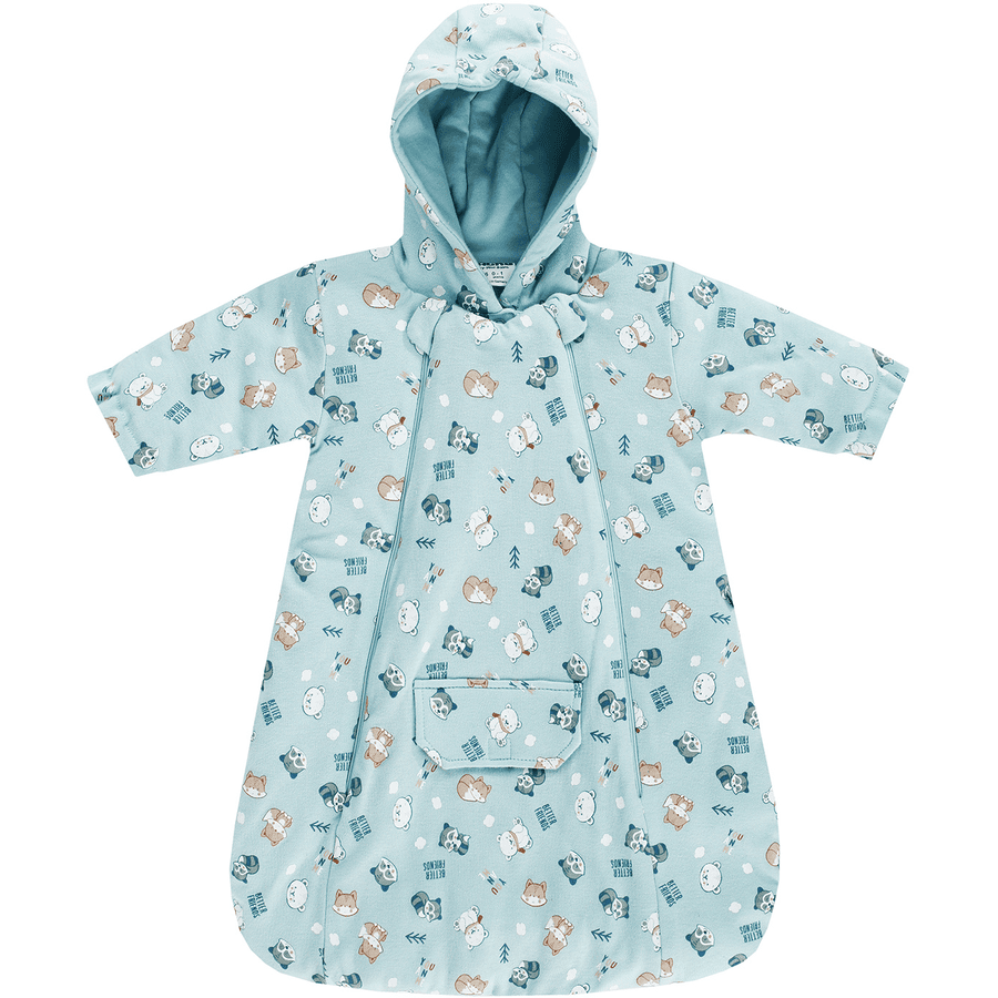 JACKY Combinaison enfant pour poussette BEST FRIENDS motifs aqua bleu