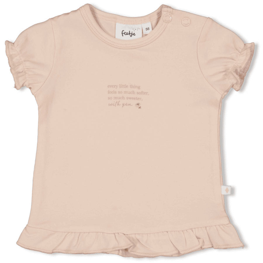 Feetje T-Shirt Sweet Poppy Hellrosa