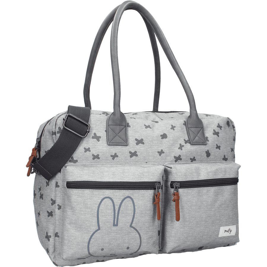 Kidzroom Sac à langer Miffy Chase Your Dreams Grey