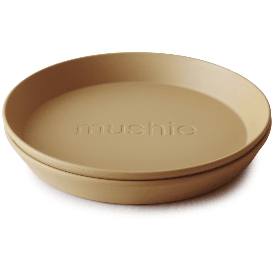 mushie Bowl 2 stk, Sennep