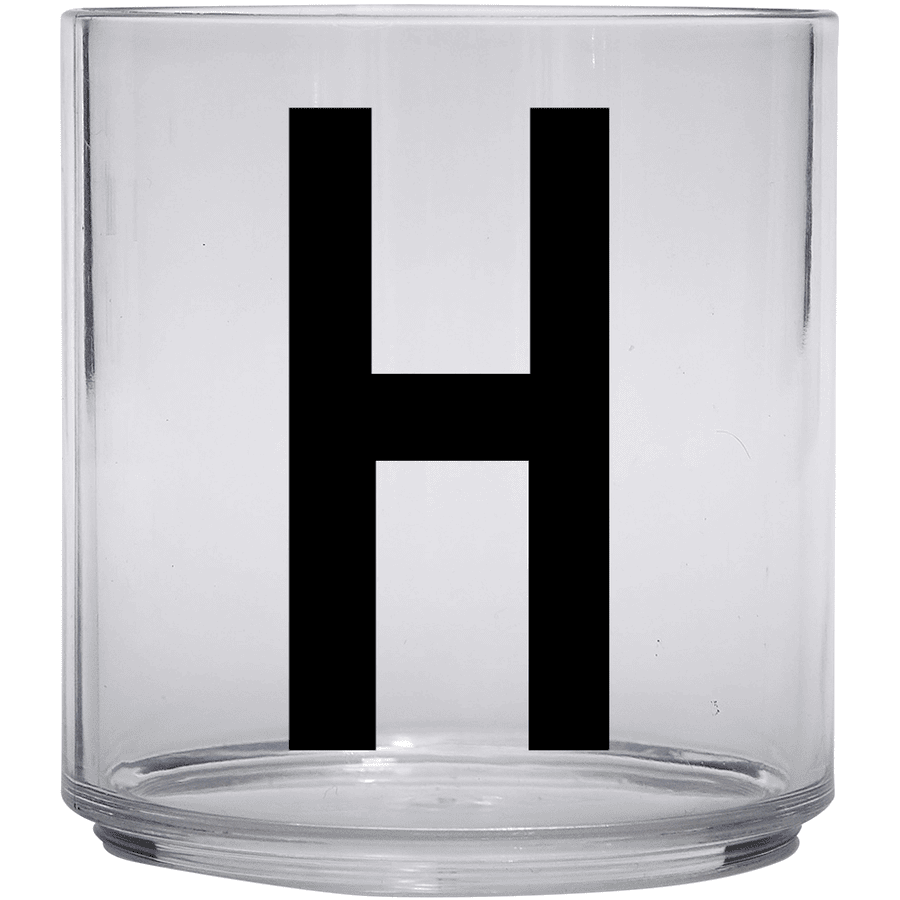 Design Letters personalisierter Kinderbecher Eco 175 ml, mit Buchstabe H