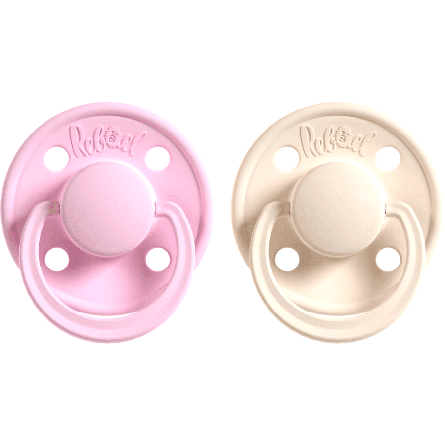 Rebael Dummy 2-pack 0-6 M Mono Sweet Pink/Champagne