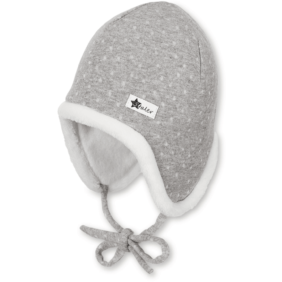 Sterntaler Girls Inca cap pebble