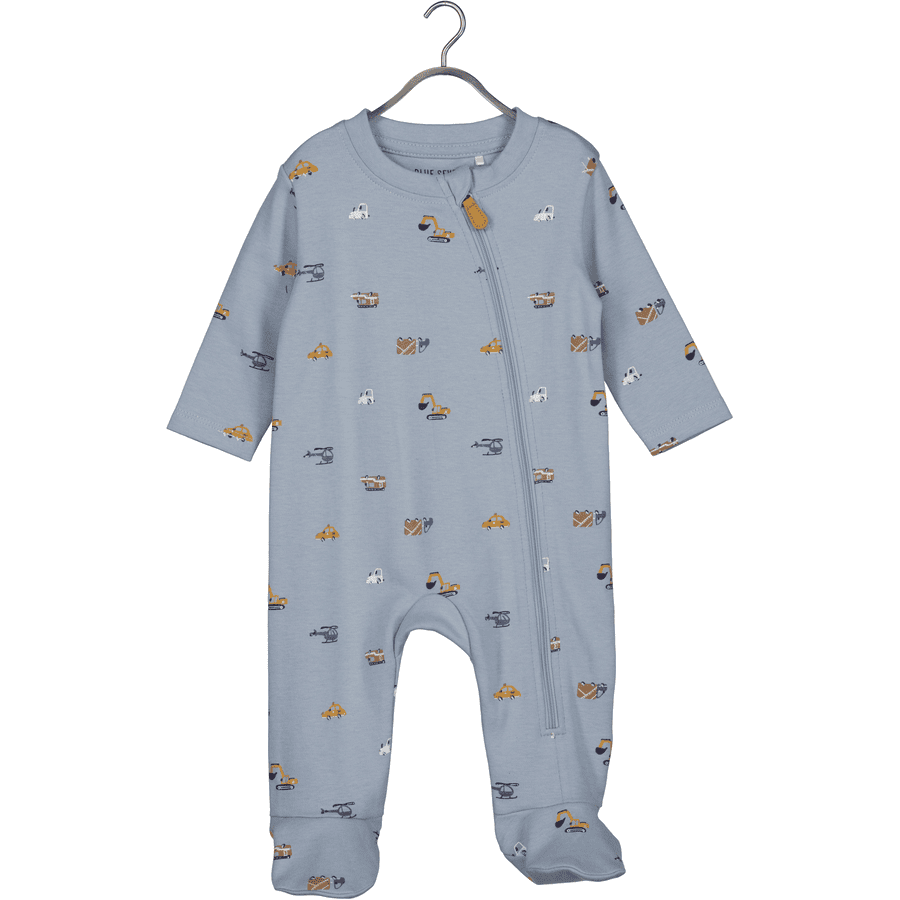 BLUE SEVEN Sleep overall mid blue