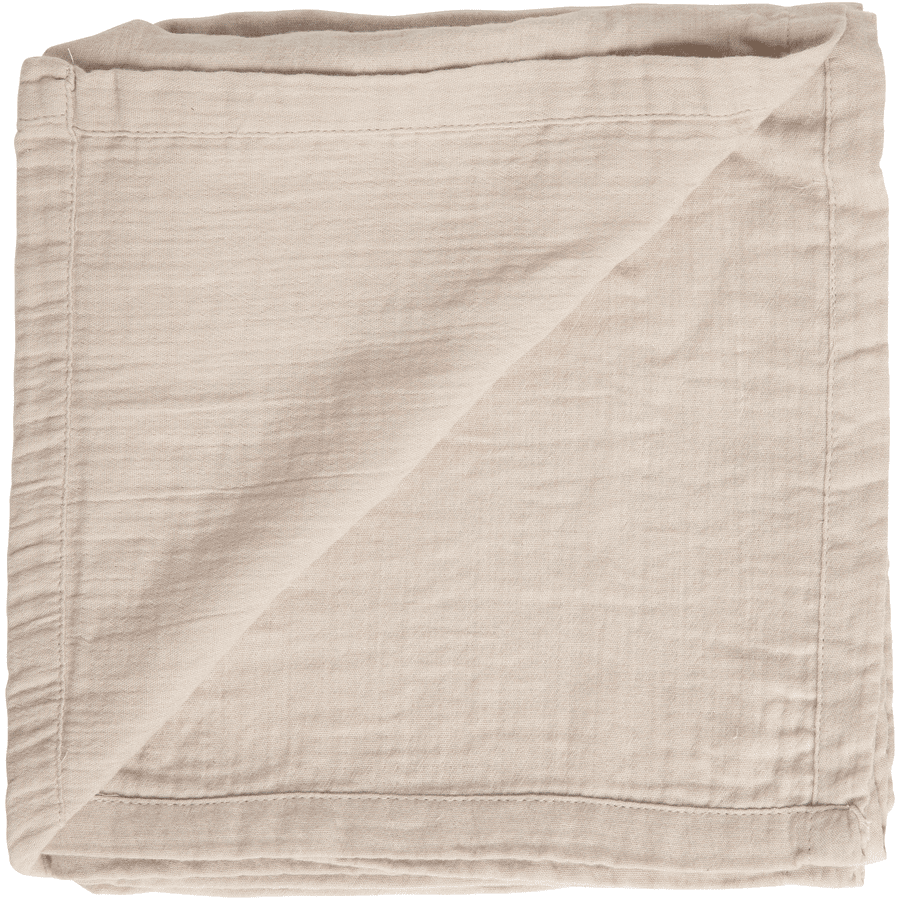paño de muselina bébé jou® Puro Cotton Sand 110 x 110 cm 