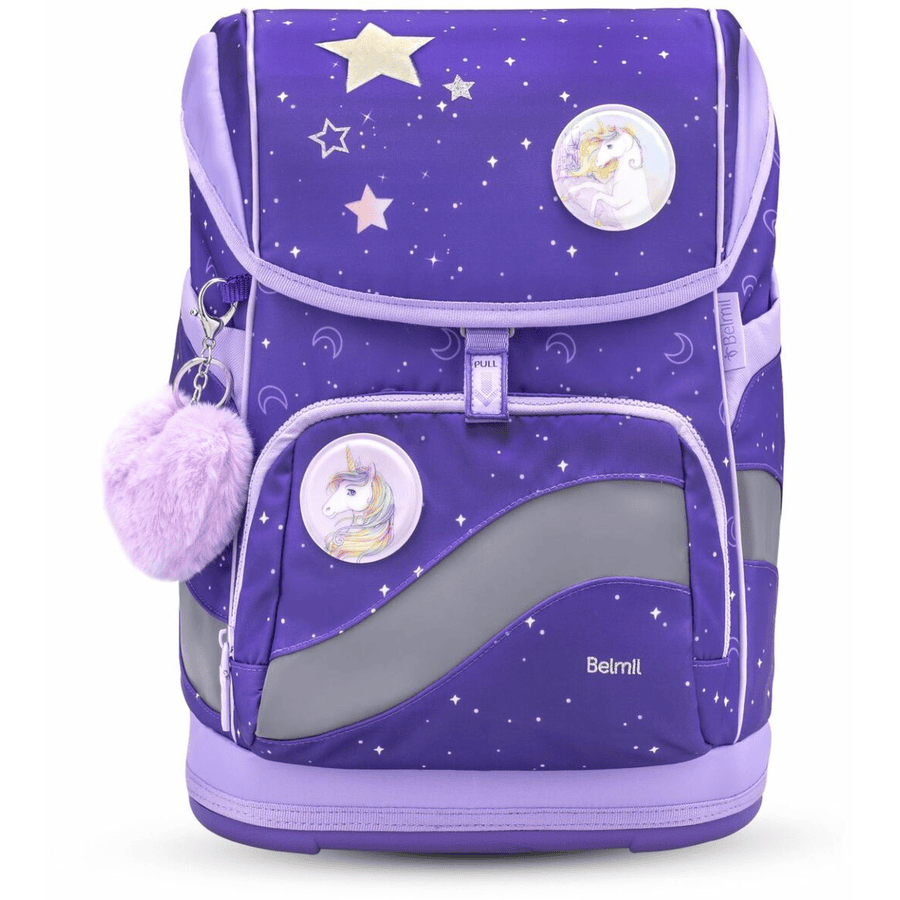 Belmil Schulrucksack Premium Smarty Plus Schulranzen Dahlia