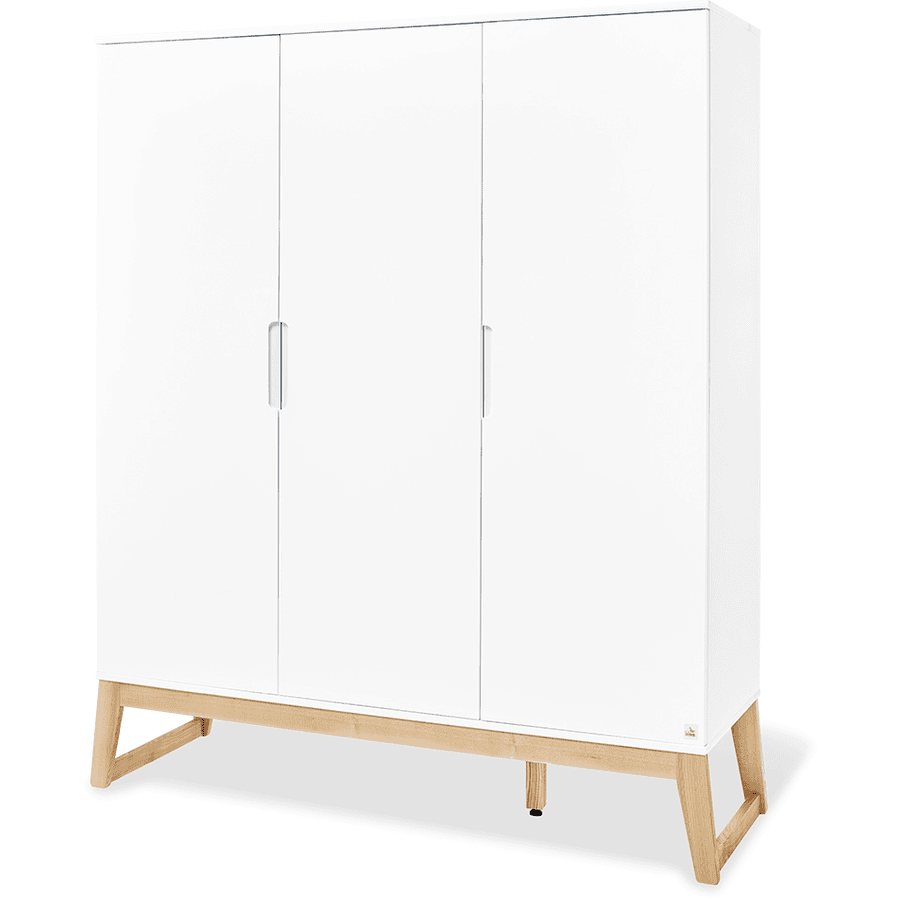 Pinolino Armoire enfant 3 portes Bridge bois