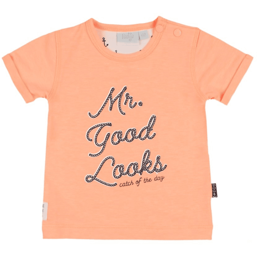 Feetje T-shirt Mr. Good Looks néon orange 