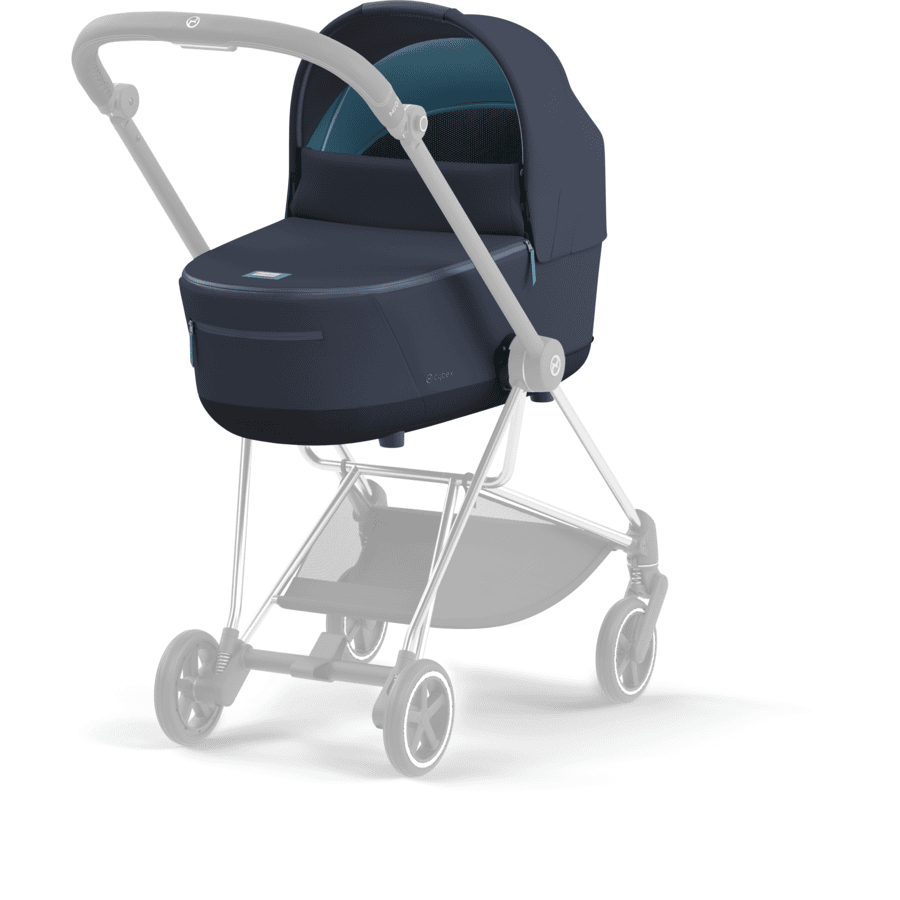 cybex PLATINUM Kinderwagenaufsatz Lux Carry Cot für New Mios Midnight Blue Plus