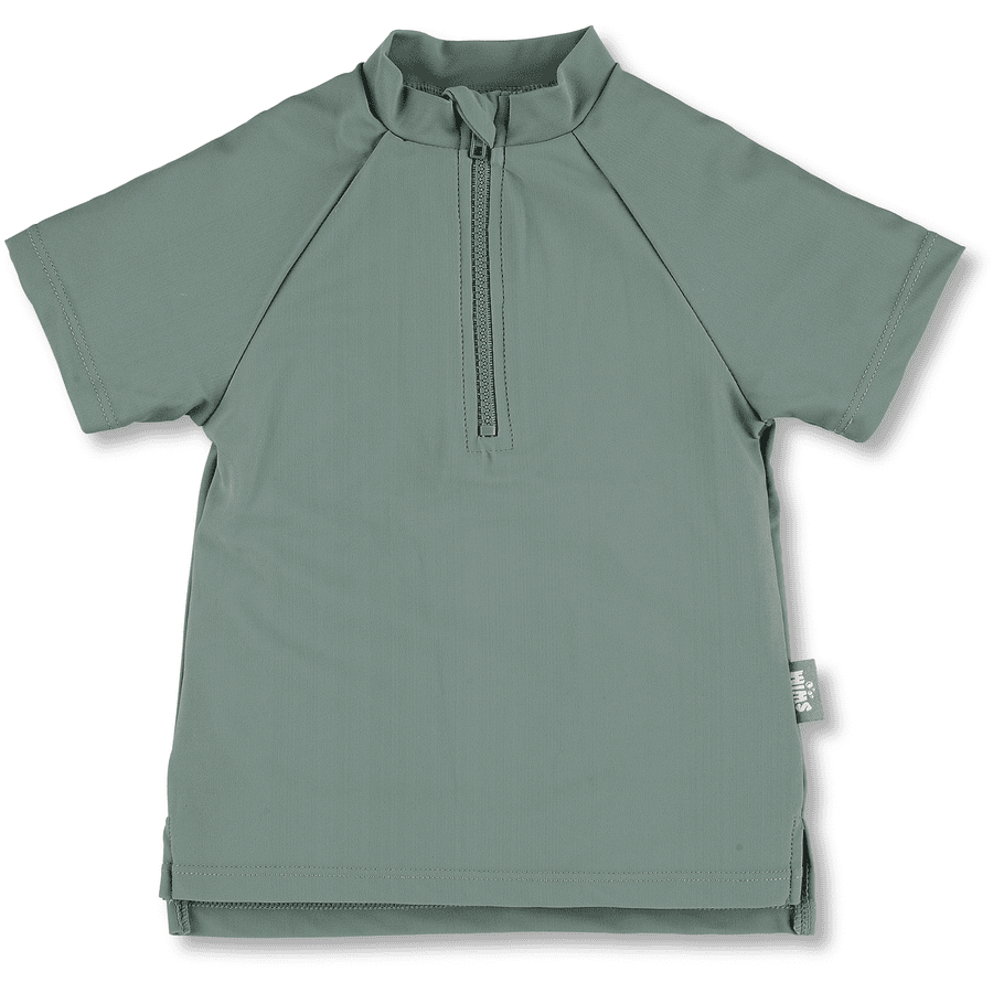 Sterntaler Camiseta de baño de manga corta verde mate 