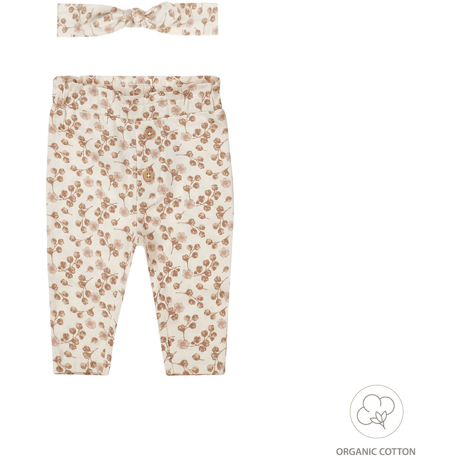 Dirkje Pantalon + bandeau Offwhite