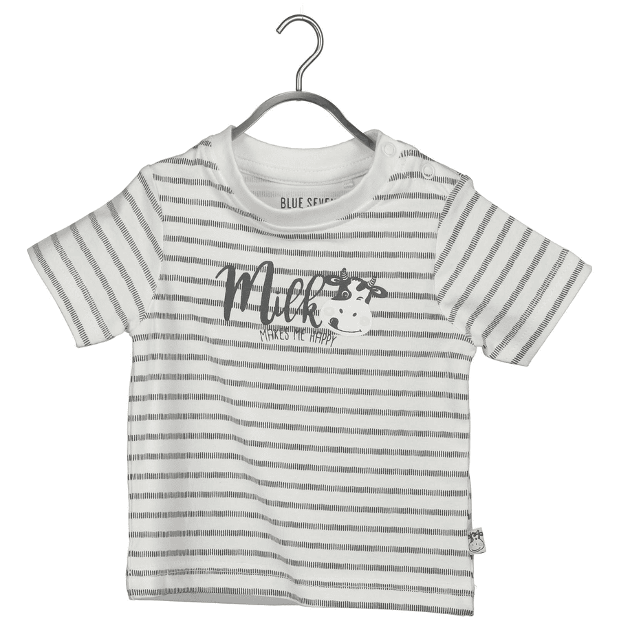 BLÅ SEVEN T-shirt Milk White Stripe
