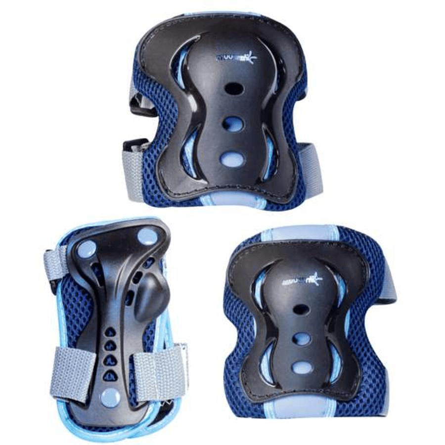 muuwmi Protektoren-Set blau Gr. S