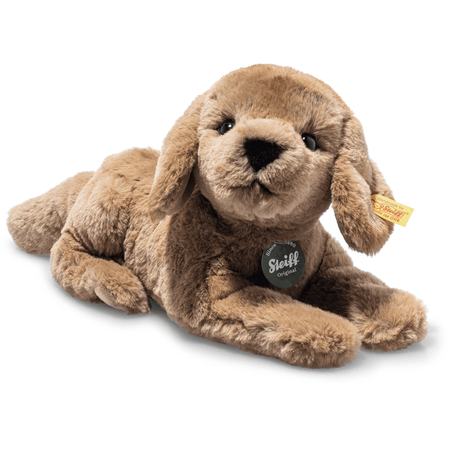 Steiff Labrador Lenny brun liggande, 23 cm