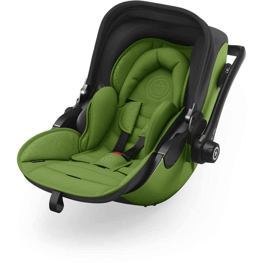 Wijzerplaat Zeeziekte minstens Kiddy Baby autostoel Evoluna i-Size 2 met basis station Isofix Basis 2  Cactus Green | pinkorblue.be