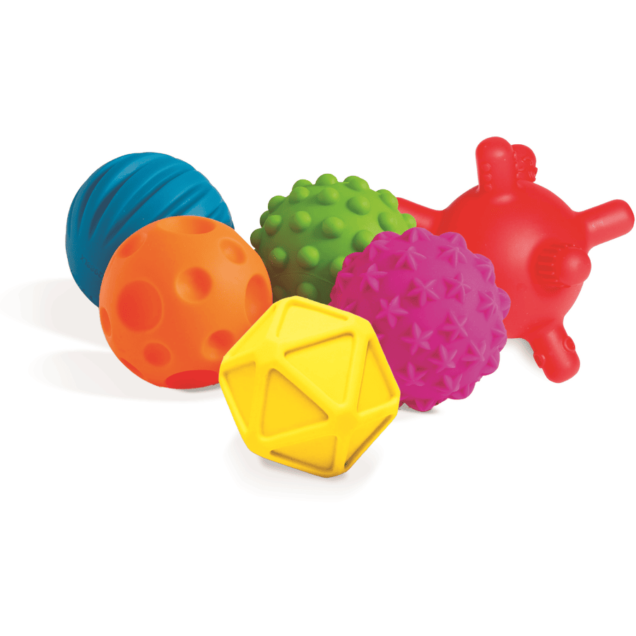 Edushape Palline sensoriali per bambini - 6 pezzi