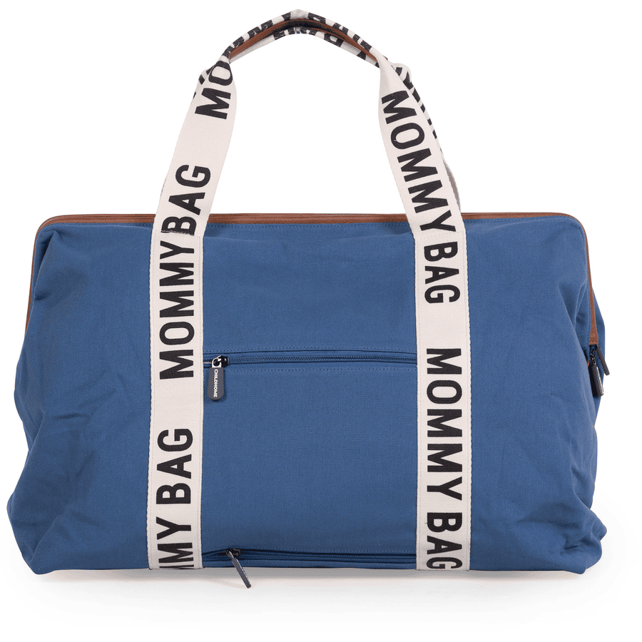 CHILDHOME Sac à langer Mommy Bag Signatur toile indigo