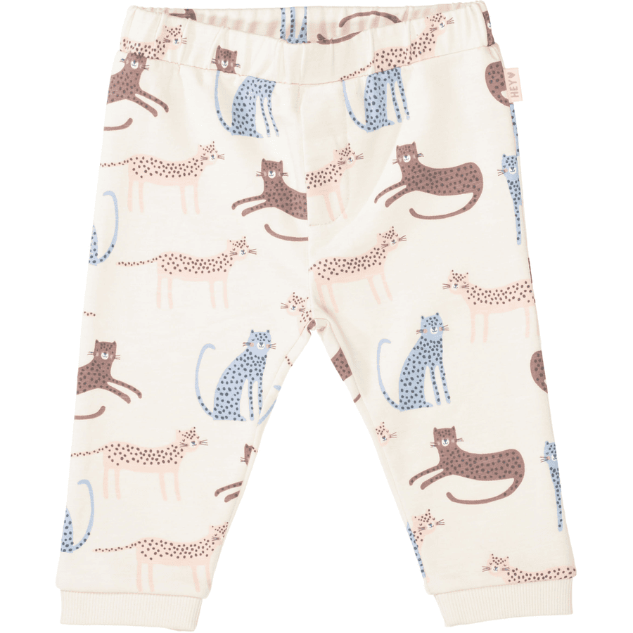 STACCATO  Joggingbroek zacht beige gedessineerd 