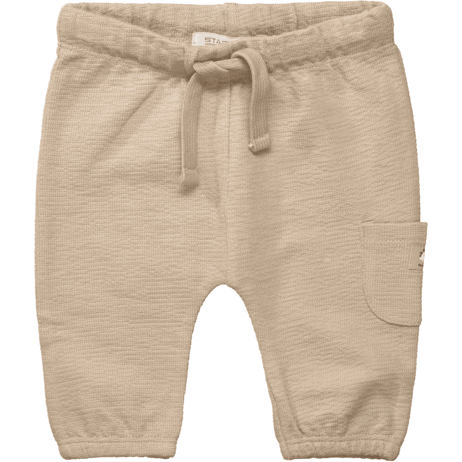 STACCATO  Broek taupe gestreept 