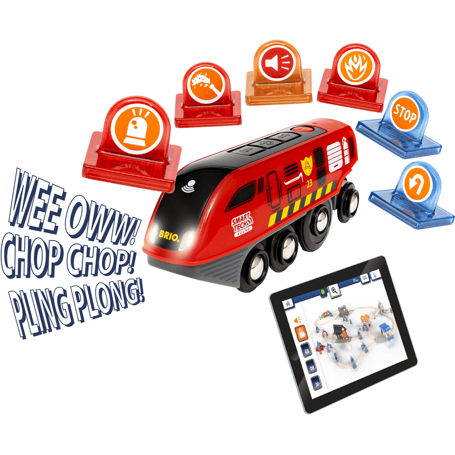 BRIO® Smart Tech Sound Fire Rescue Set