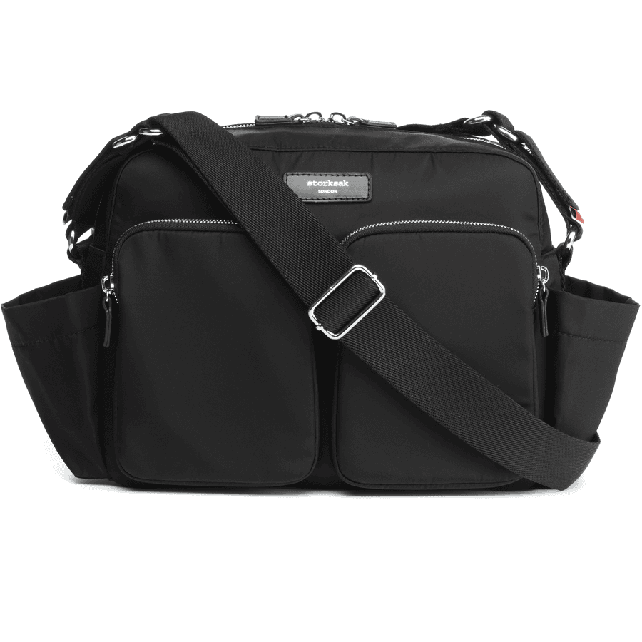 storksak Barnvagnsväska Eco Black