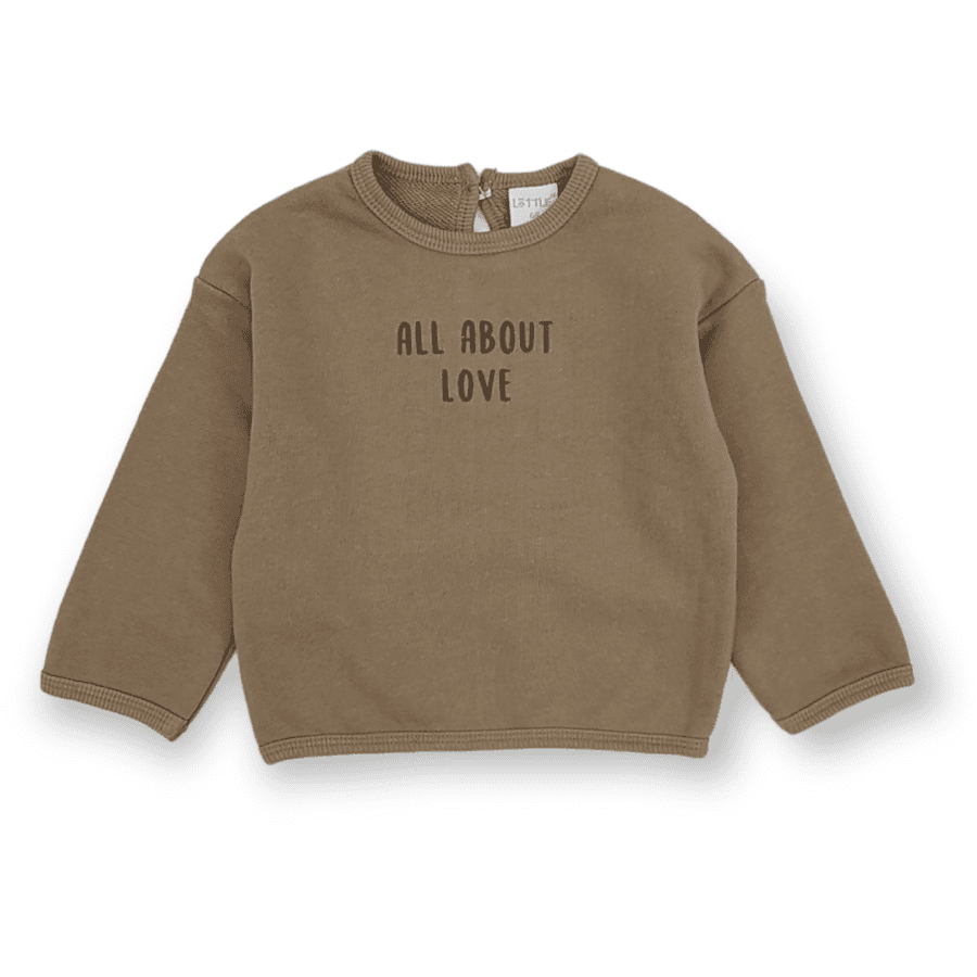 LITTLE  Sweatshirt Dream Big khaki  