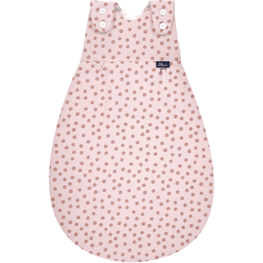 Alvi ® Baby-Mäxchen® Ytterpåse Ekologisk Cotton Curly Dots