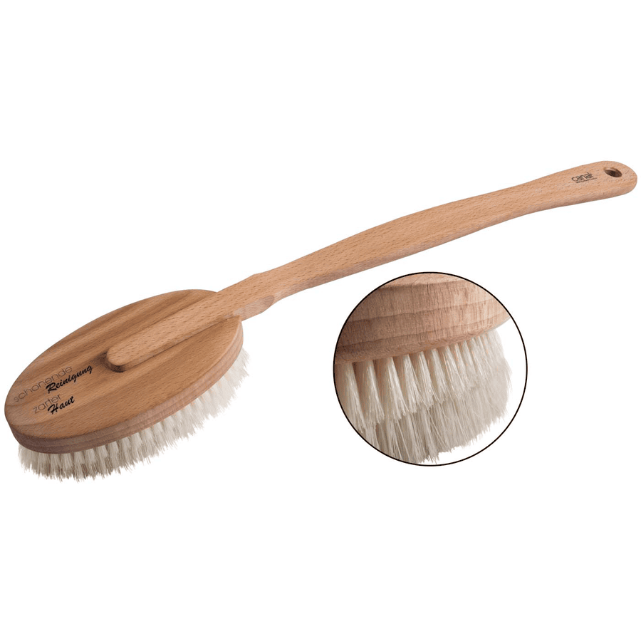 canal® Badborstel met natuurlijke haren en vaste borstelkop