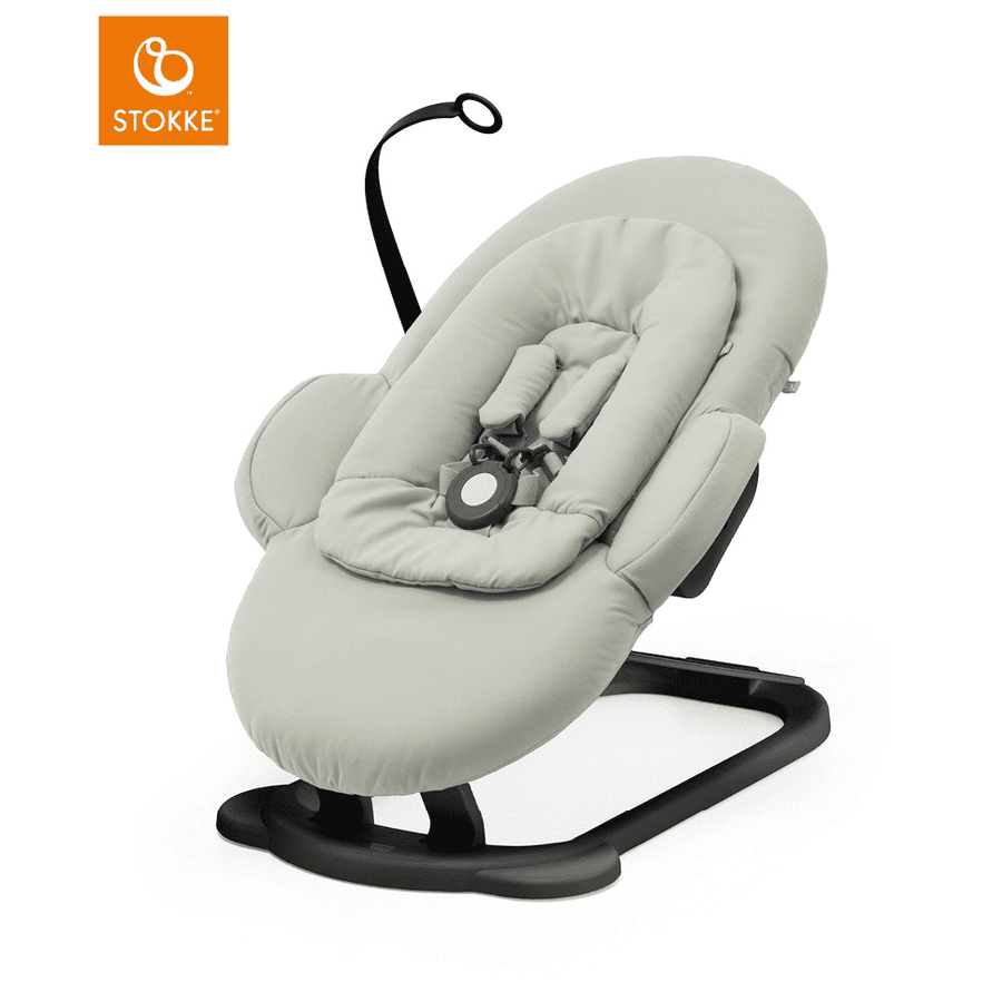 STOKKE® Steps™ Babywippe Soft Sage / Black Chassis