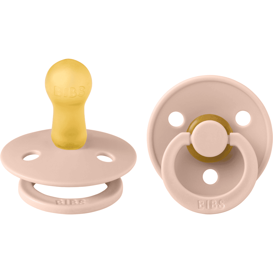 BIBS® Sucettes Colour Blush / Blush 6-18 mois, 2 pcs.