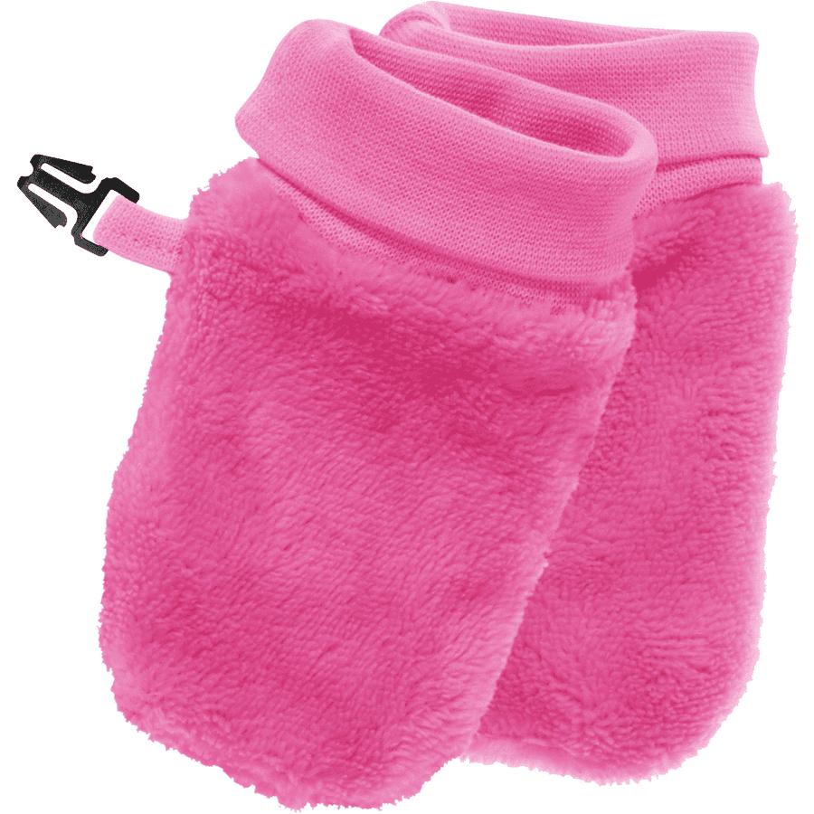 Playshoes  Moufle en polaire douillette rose