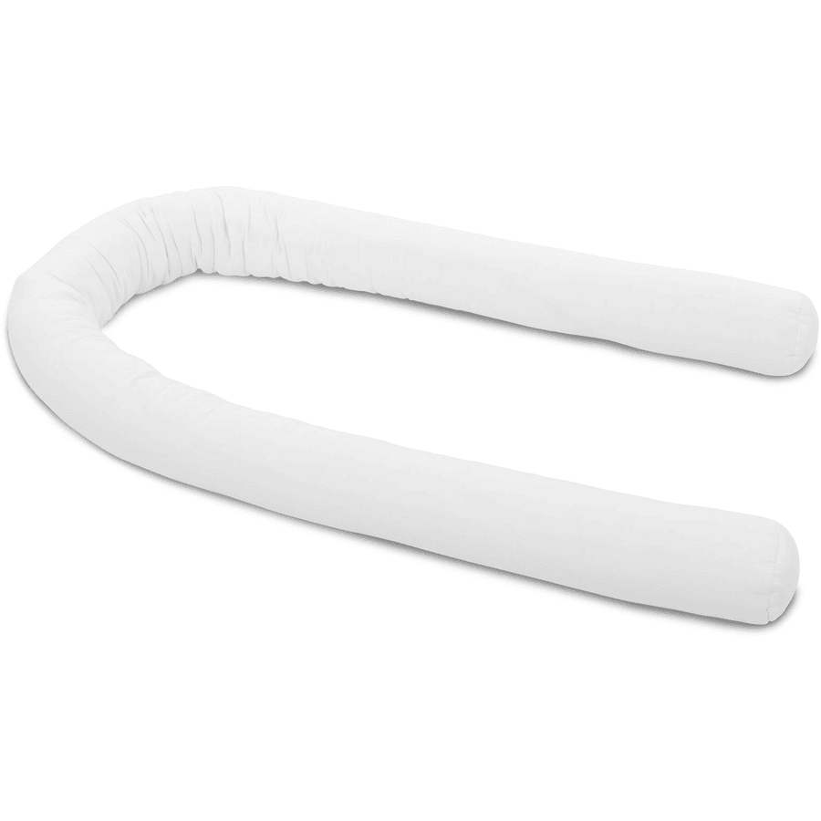 babybay Reunapehmuste Snake Organic Cotton valkoinen 180 cm