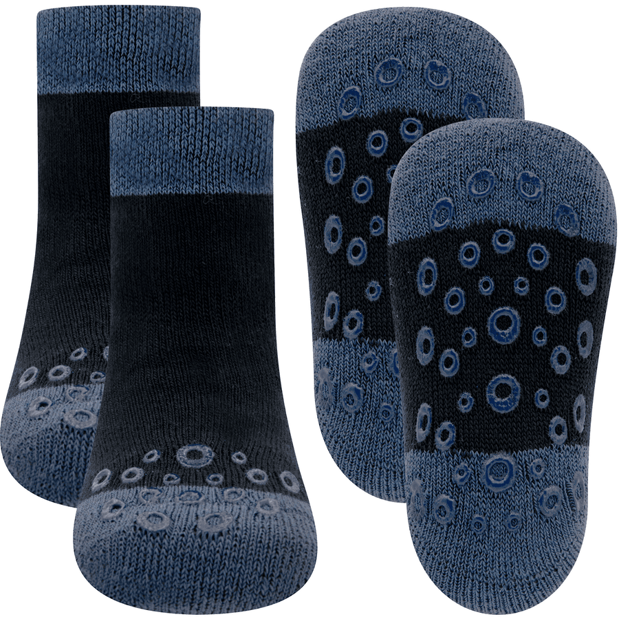Ewers Dvojité balení ponožek pro batolata marine 