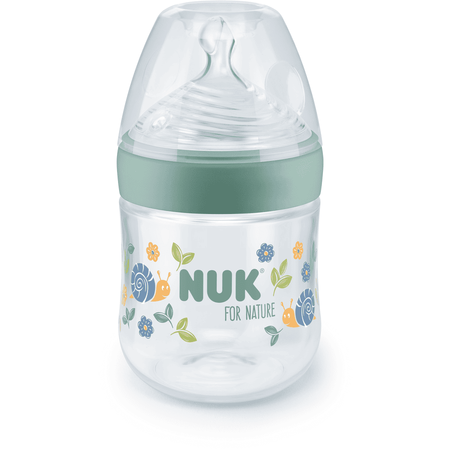NUK Babyflaske NUK for Nature 150 ml, grønn