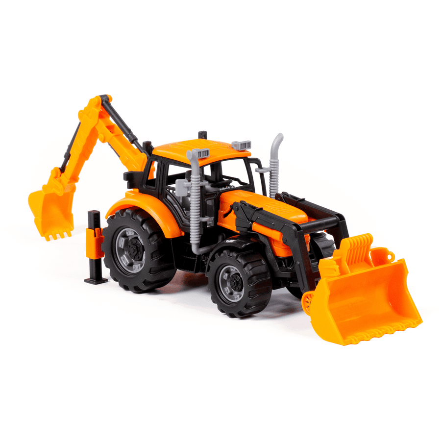 POLESIE ® Traktori PROGRESS Kauhakuormaaja orange 