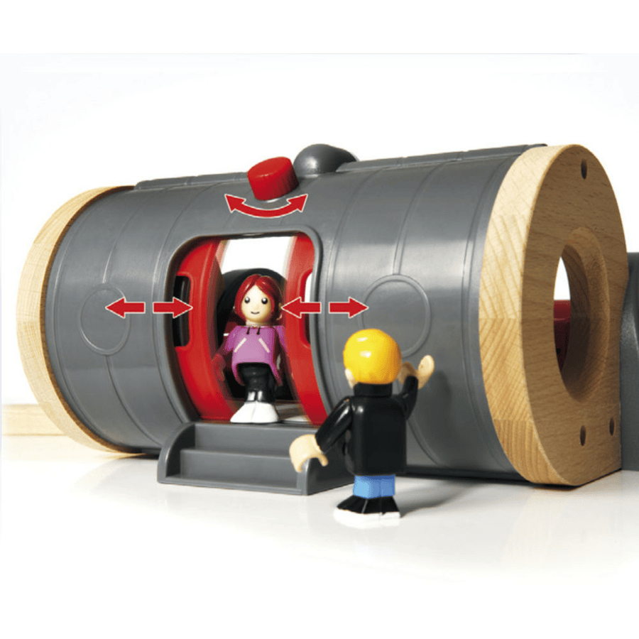 BRIO® Wooden Railway Metro Train Set