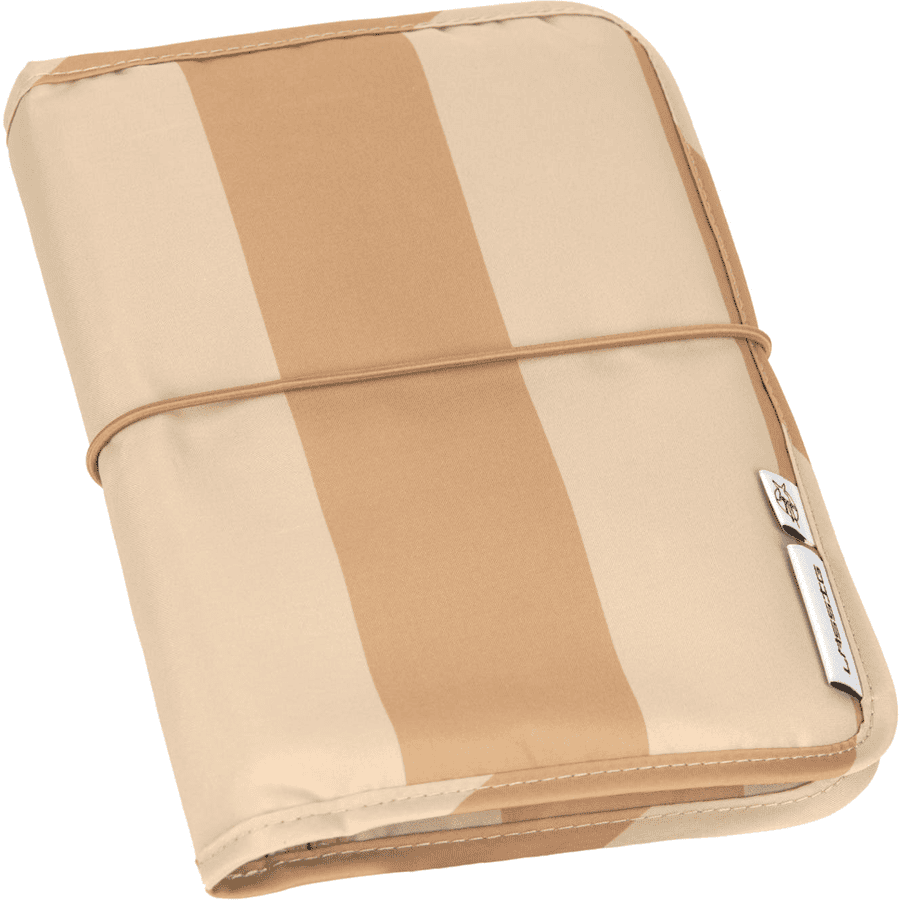 LÄSSIG Luiertas incl. verschoningsmat beige/camel