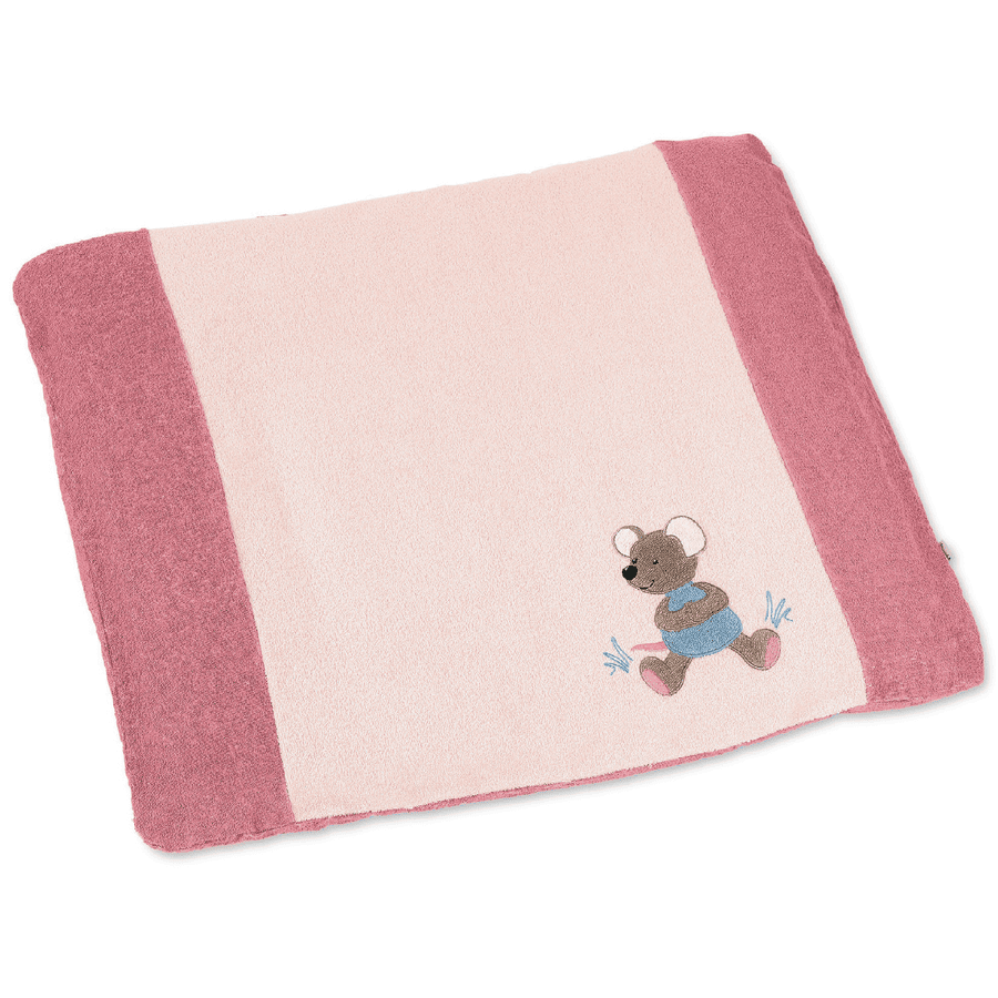 Sterntaler Wickelauflagenbezug Mabel zartrosa 85 cm x 72 cm