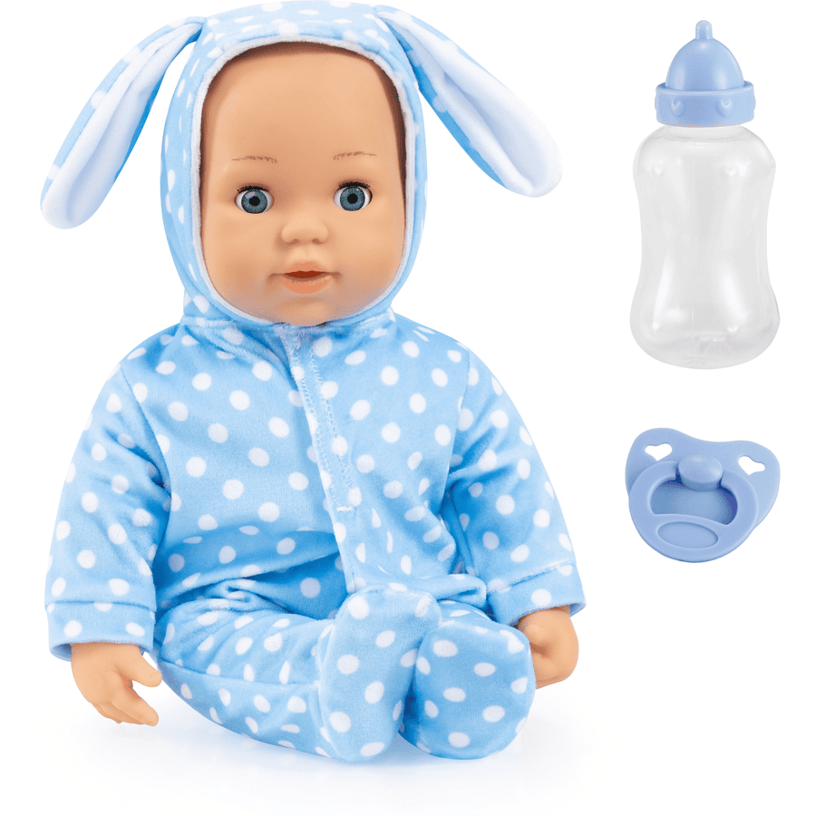 bayer Design Anna First Words Baby 38 cm Azul