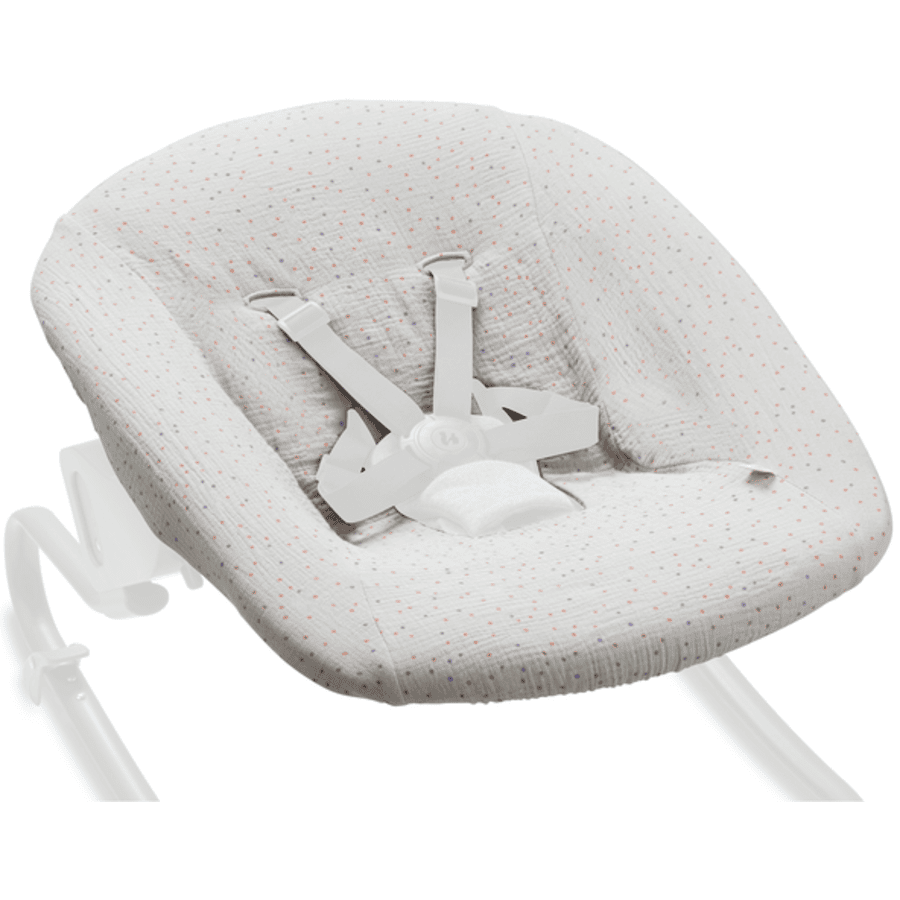 hauck Pokrowiec na leżaczek dla niemowląt Baby Bouncer Beige Dots