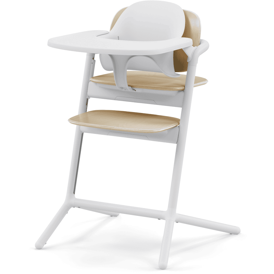 cybex GOLD Chaise haute enfant évolutive Lemo 3en1 Sand White