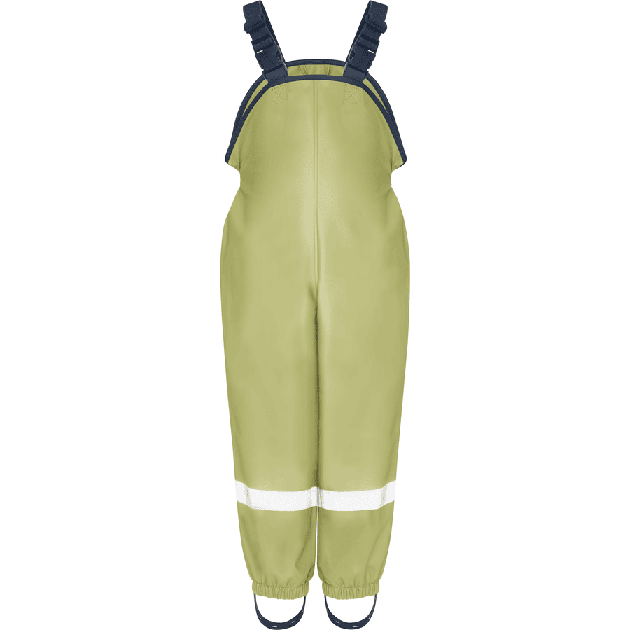 Playshoes Regenhose uni oliv