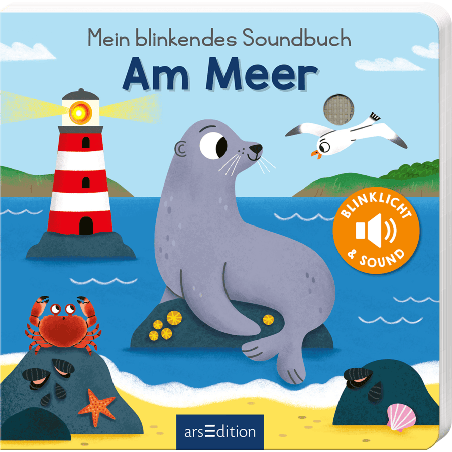 arsEdition Mein blinkendes Soundbuch – Am Meer