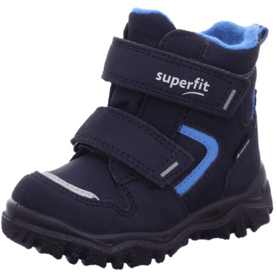 superfit Bottes enfant scratch Husky1 bleu largeur moyenne