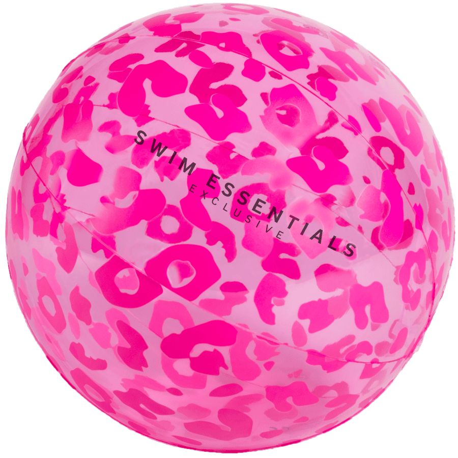 Swim Essentials Ballon de plage Neon Leopard ⌀ 51 cm
