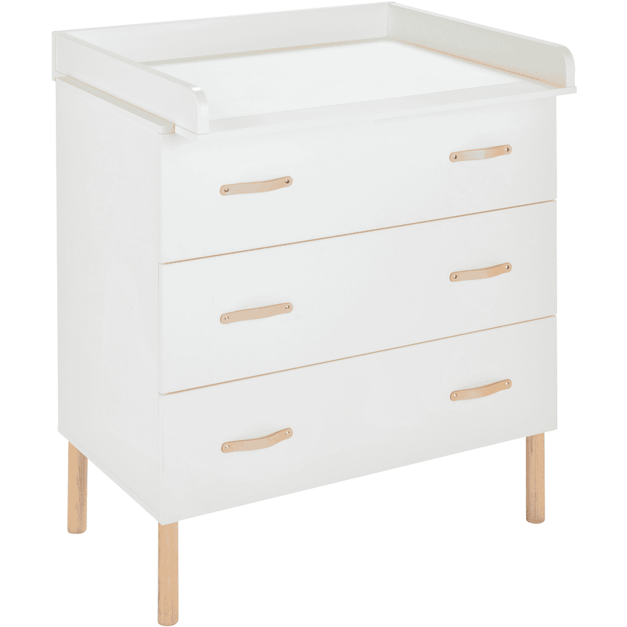 Schardt Commode à langer Melody White bois